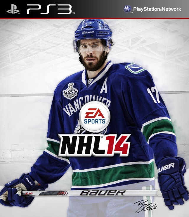 NHL 14 PS3 Ryan Kesler