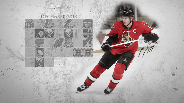 January 2014 Senators Calendar Wallpaper