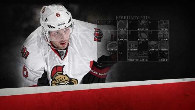 2015-02 Senators Calendar Wallpaper